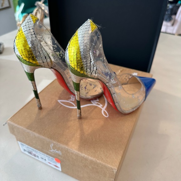 Christian Louboutin - Debout 120 Python Heel - Picture 9 of 13